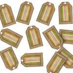 12-Piece Bar Code Gift Tags