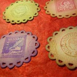 Quirky Social Media Vintage Gift Tags